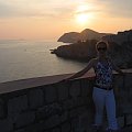 Zachód słońca, Jolcia i wybrzeże Dubrovnika #Dubrovnik #Chorwacja