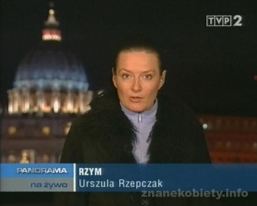 Urszula Rzepczak - korespondentka TVP w Rzymie, dawniej dziennikarka i prezenterka Informacji TV Polsat, autorka programu podróżniczego Obieżyświat w Polsat 2 International #UrszulaRzepczak #Rzepczak