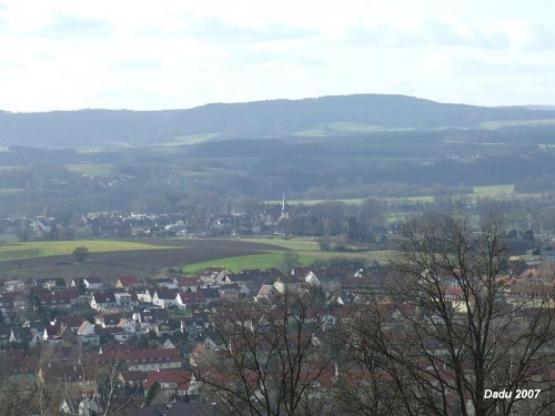 Kulmbach widok na Melkendorf