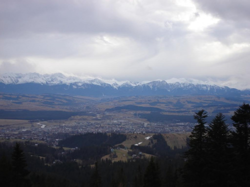 panorama Tatr z Gorców 21.01.07