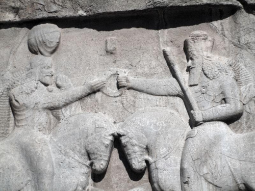 Nekropolia Naghsh-e Rostam, kolo Persepolis, groby krolow z dynastii Achemenidow #IranPersja