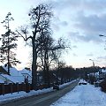 Puławy - ulica Skowieszyńska #Puławy #zima #Skowieszyńska