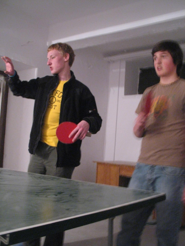 Wyjazd na Turbacz 2007; ping-pong