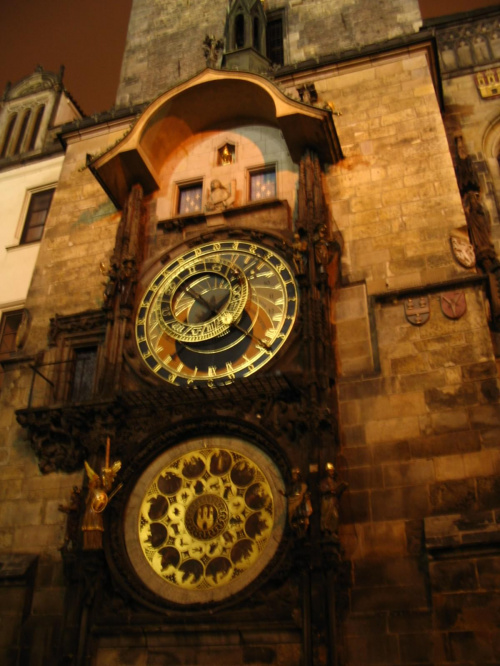 Zegar astronomiczny Orloj #Praga #Czechy