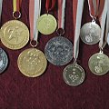 Kolekcja medali za osiagnięcia sportowe w szermierce #Medale #Kolekcja #Sport