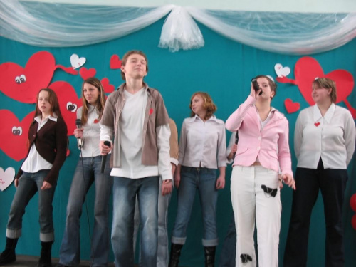 Przegląd piosenki i poezji o tematyce miłosnej - Walentynki 2007.