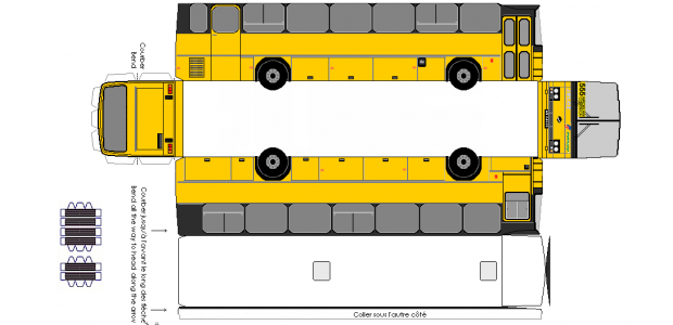 #KomunikacjaMiejska #rysunek #model #autobus #paperbus #Jelcz