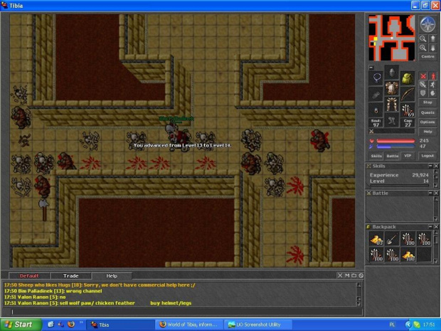 ekspienie palem #tibia