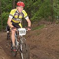 Ja na zjeździe z Góry Chełmiec w Boguszowie bike maraton 2006