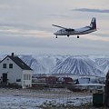 samolocik lądujący #Islandia #samolot
