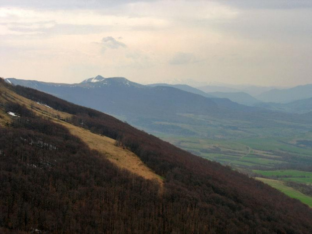 Pikuj i Borżawa w tle #bieszczady #ukraina #góry