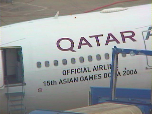 B767 Qatar Airways z bliska #samolot
