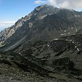 Sławkowski Szczyt i Dolina Staroleśna z Czerwonej Ławki #góry #tatry