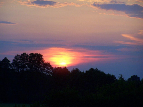Ufo ? : ) #zachód #słońce #ZachodySłońca