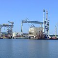 A to już wycieczka statkiem o nazwie "Danuta" po Porcie w Gdynii. Widać tu suwnicę "Stocznia Gdynia S.A", którą widać nawet z okien SKM Trójmiasto. #GdyniaPort