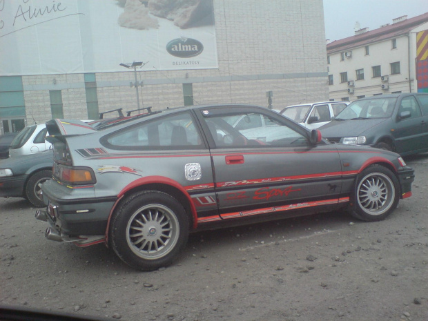 honda crx wiejski tuning