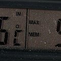 Koluszki, temperatura po lewej stronie - w cieniu, po prawej stronie w słońcu.
Temp. z dnia 14.06.2007. godz. 15.35 #Koluszki #temperatura