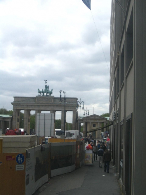 Brama Brandenburska Berlin 20.04.07 ;] #Berlin