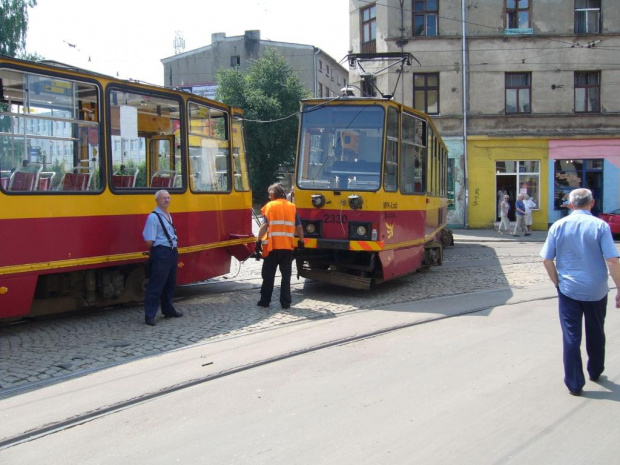 Wykolejenie Rzgowska-Dąbrowskiego 15,06,2007