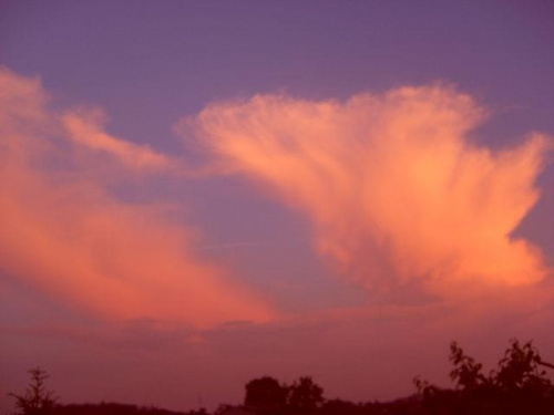 tak wyglądało niebo dnia 13.06.2007 #NieboChmury