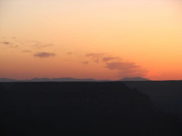 Grand Canyon, Az Zachod