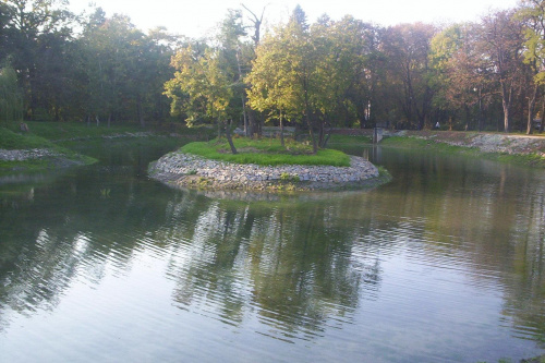 Wieliczka-Staw w Parku A.M.